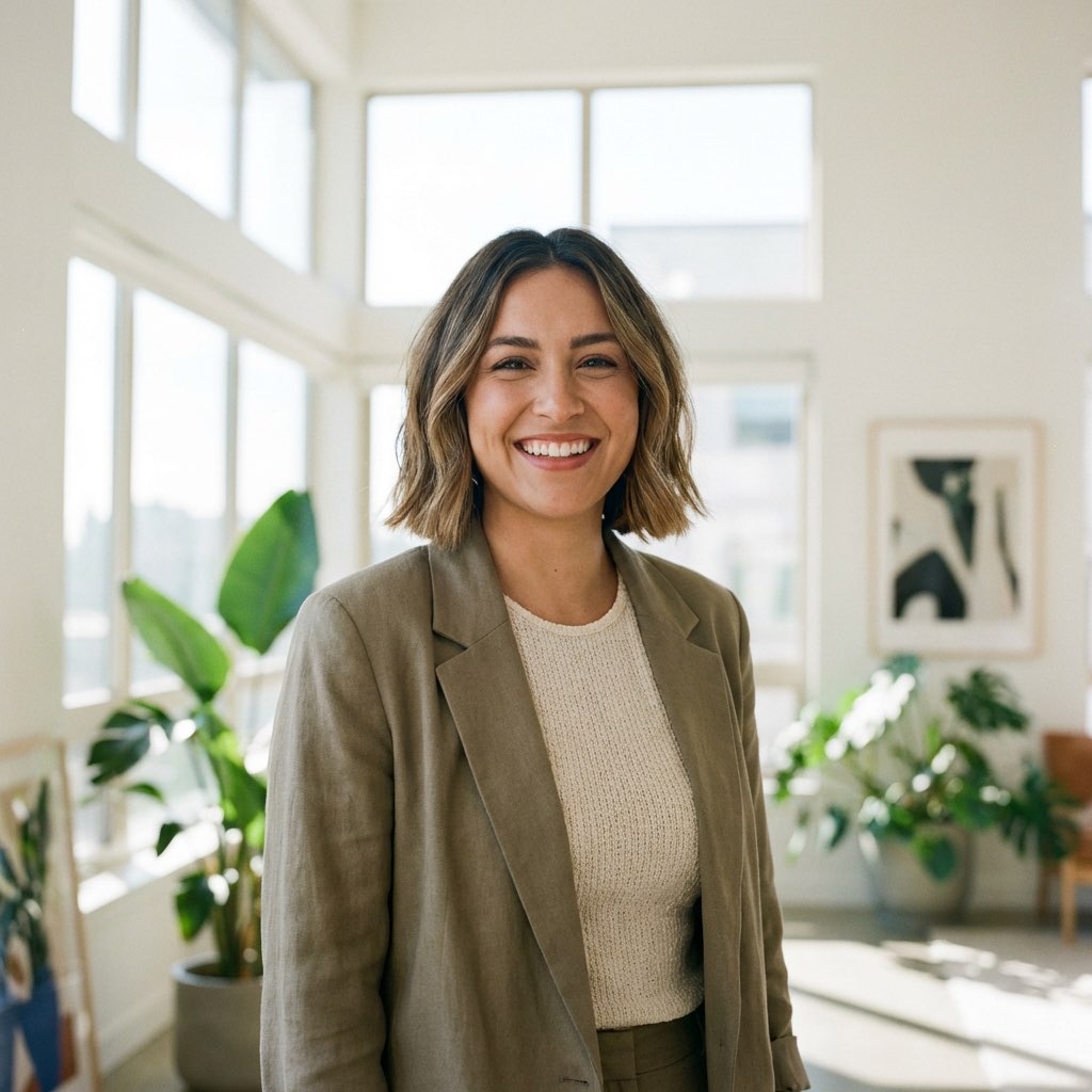 Ritratto del cliente felice Anna C.